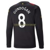 Original Fußballtrikot Manchester City Gundogan 8 Auswärtstrikot 2022-23 Langarm Für Herren